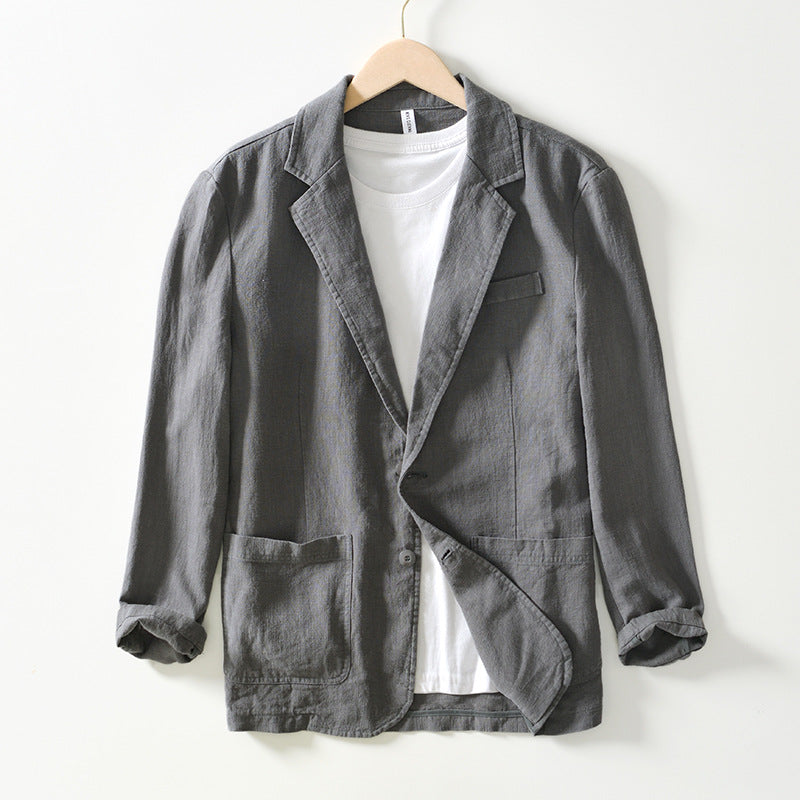 Levoire | Veste En Lin Gris