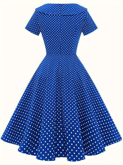 Levoire | Robe midi à pois pour femme