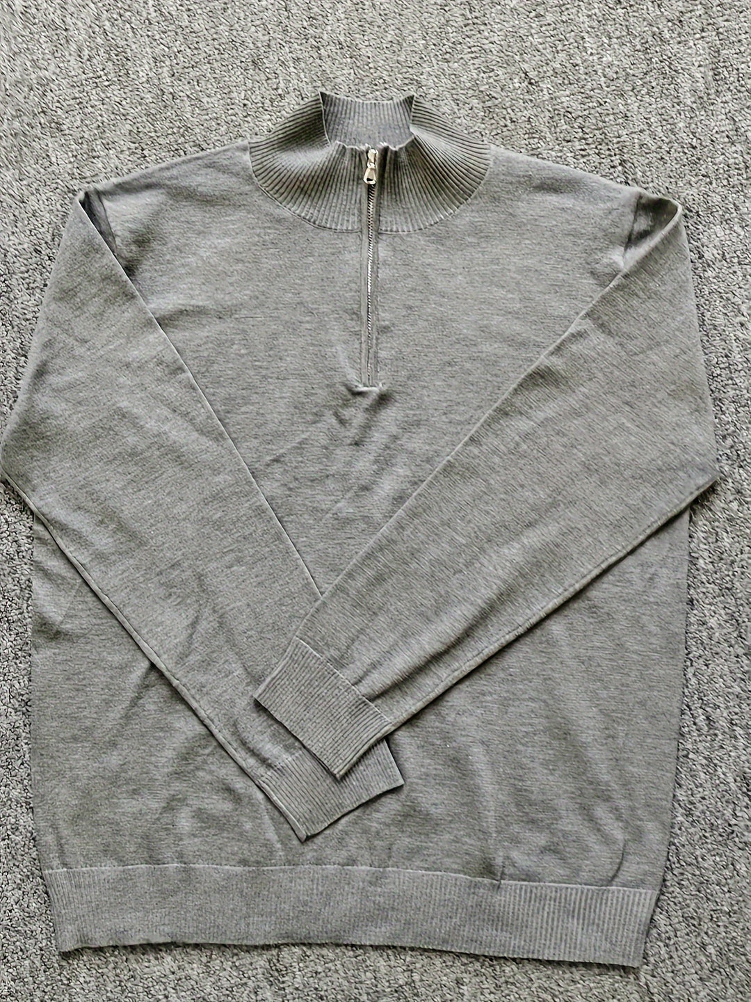 Levoire | Pull À Col Montant En Laine Pour Homme Avec Stretch Élevé Et Fermeture Éclair
