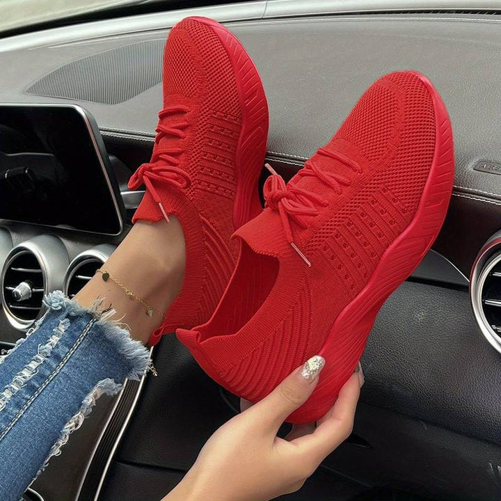 Levoire | Chaussures légères en mesh pour femmes Rouge