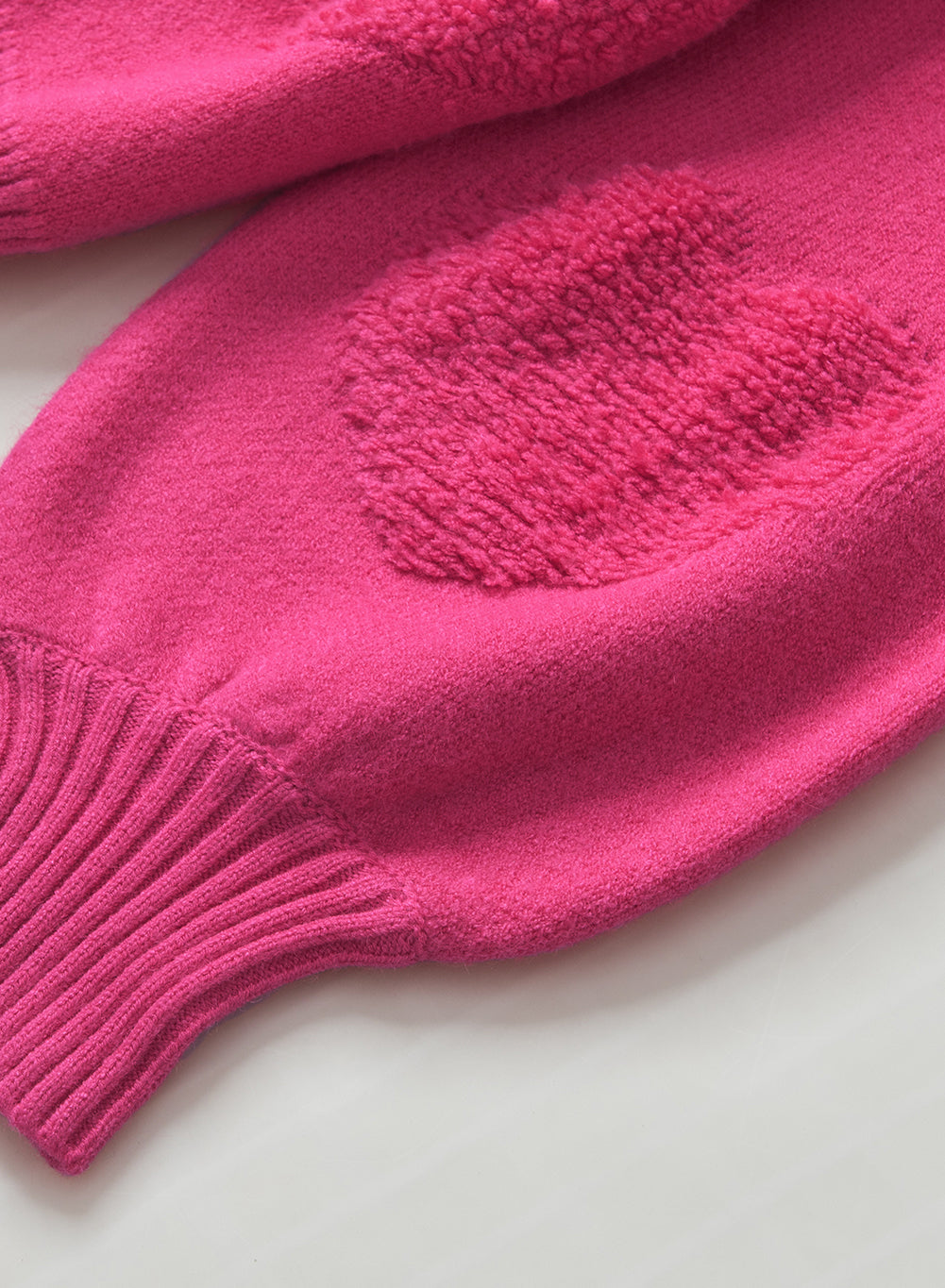 Levoire | Rosa Pull En Tricot Avec Détails Cœur En Perles Pour Femmes