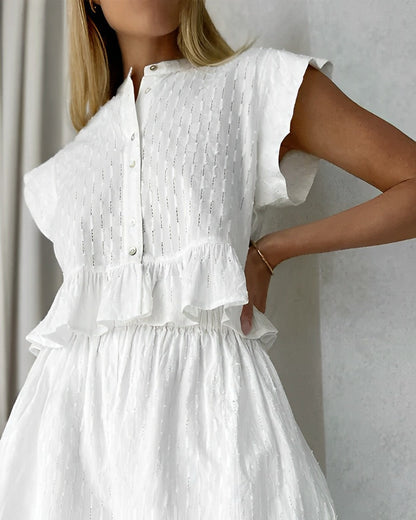 Levoire | Robe élégante pour femme - Blanc