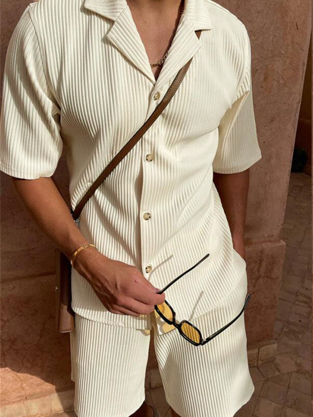 Levoire | Tenue D'Été Unie Pour Hommes