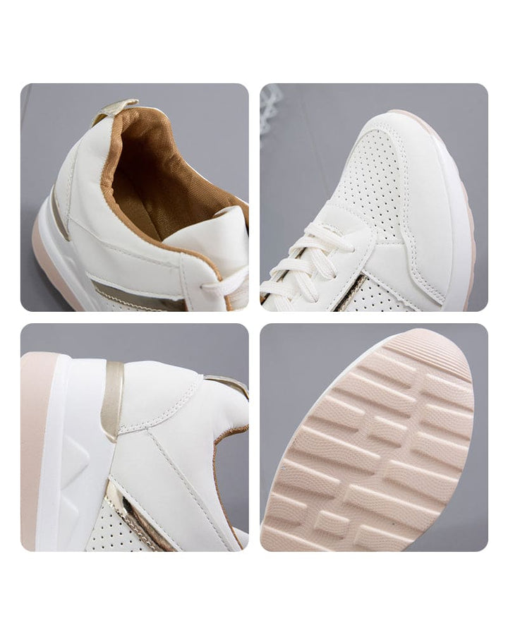 Levoire | Baskets Avec Un Mesh Et Un Talon Compensé