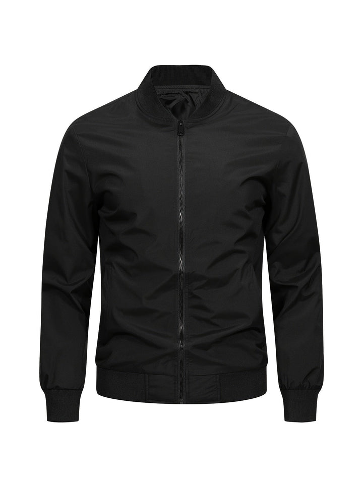 Levoire | Veste Bomber Unicolore Avec Col Baseball
