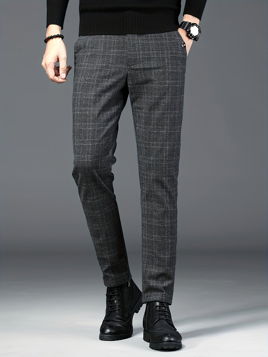 Levoire | Pantalon À Motifs De Mouvement Pour Homme gris