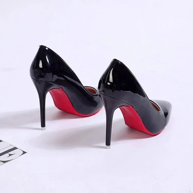 Levoire | Femme-Platoo-Stiletto Noir 10 cm