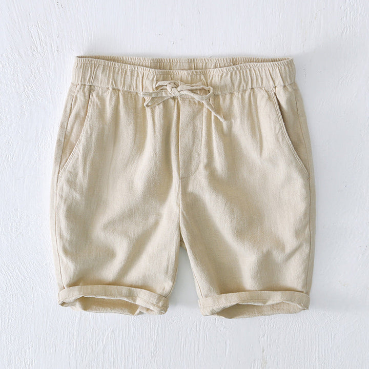 Levoire | Shorts En Lin Léger Khaki