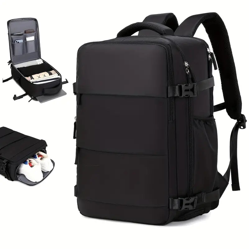 Levoire | Sac à dos - Bagage à main - Chargement USB Noir