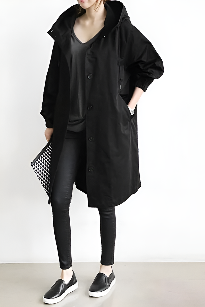 Levoire | Veste Coupe-Vent Pour Femmes Noir