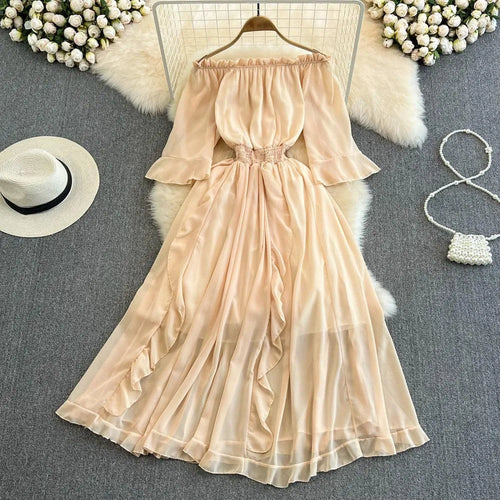 Levoire | Robe en chiffon kootut