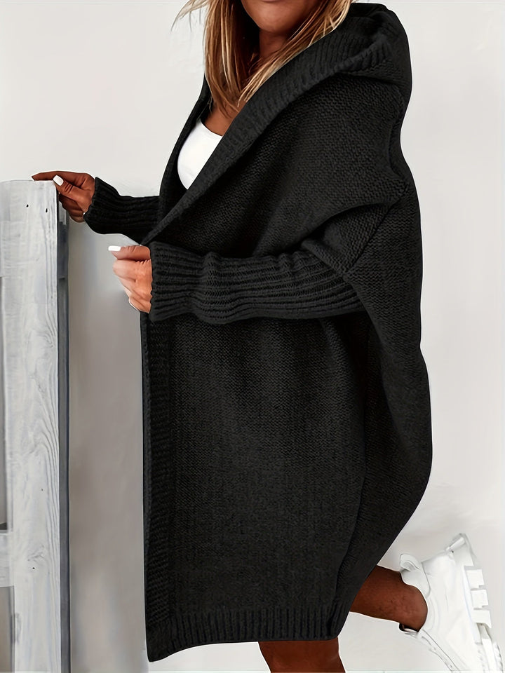 Levoire | Gilet En Tricot Long Noir