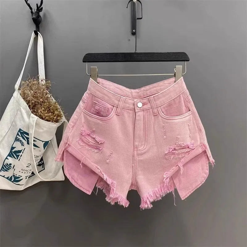 Levoire | Jeans avec couture brute effilochée et brossée