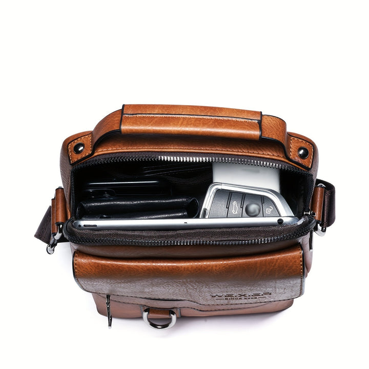 Levoire | Sac En Cuir Pour Hommes Avec Porte-Cartes