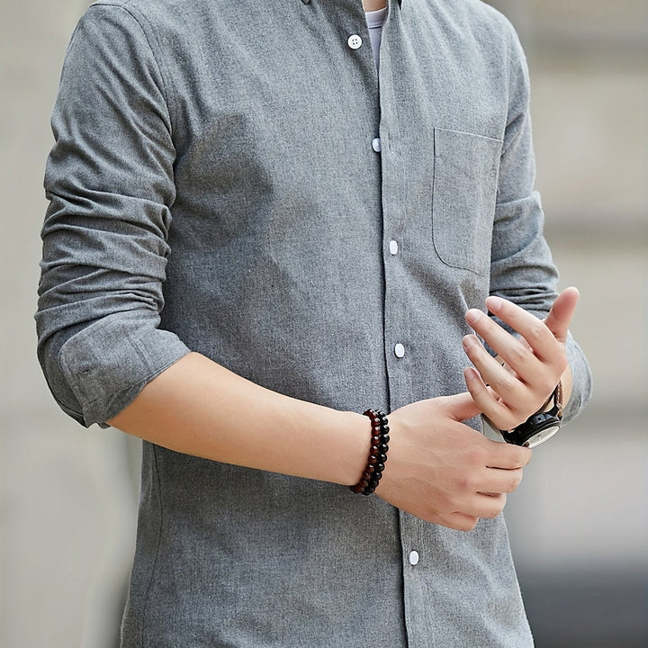 Levoire | Conception Classique Chemise Homme Avec Revers