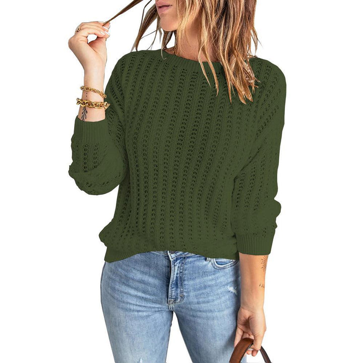 Levoire | Pull Col Montant À Volants Subtils Style 1