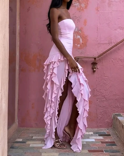 Levoire | Robe D'Été Moderne À Manches Longues Décontractée Et Légère