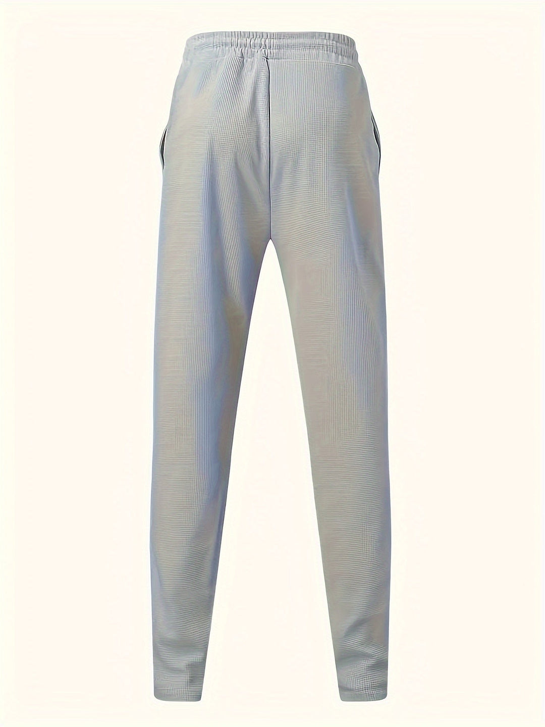 Levoire | Pantalons En Polyester Pour Hommes Avec Une Ceinture Élastique