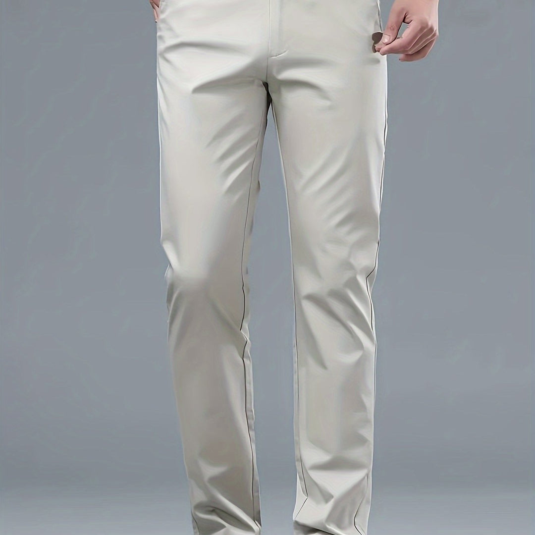 Levoire | Non Mélangeable Pantalons Extensibles Gris Clair