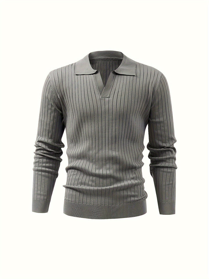 Levoire | Chemise Tricot Rayée À Manches Longues