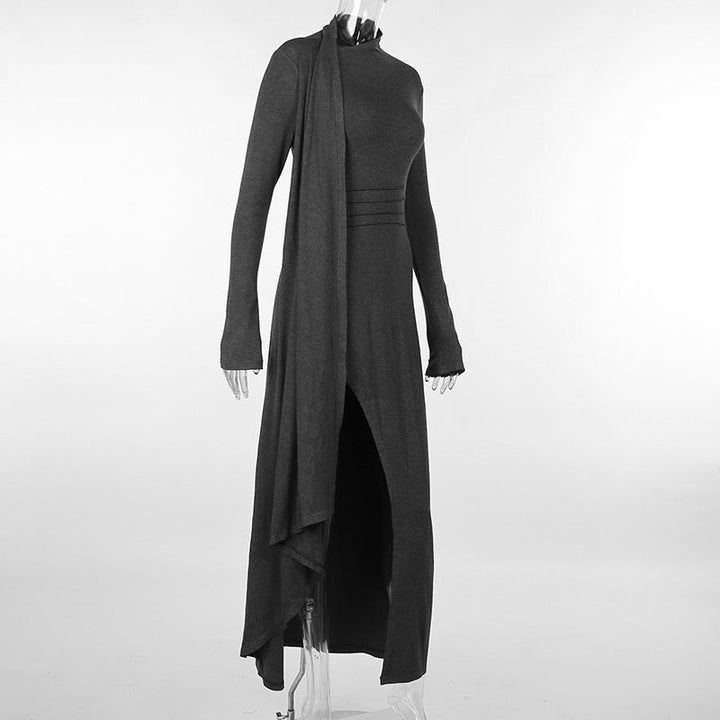 Levoire | Robe En Tricot À Manches Longues Tendance Automne Pour Femmes