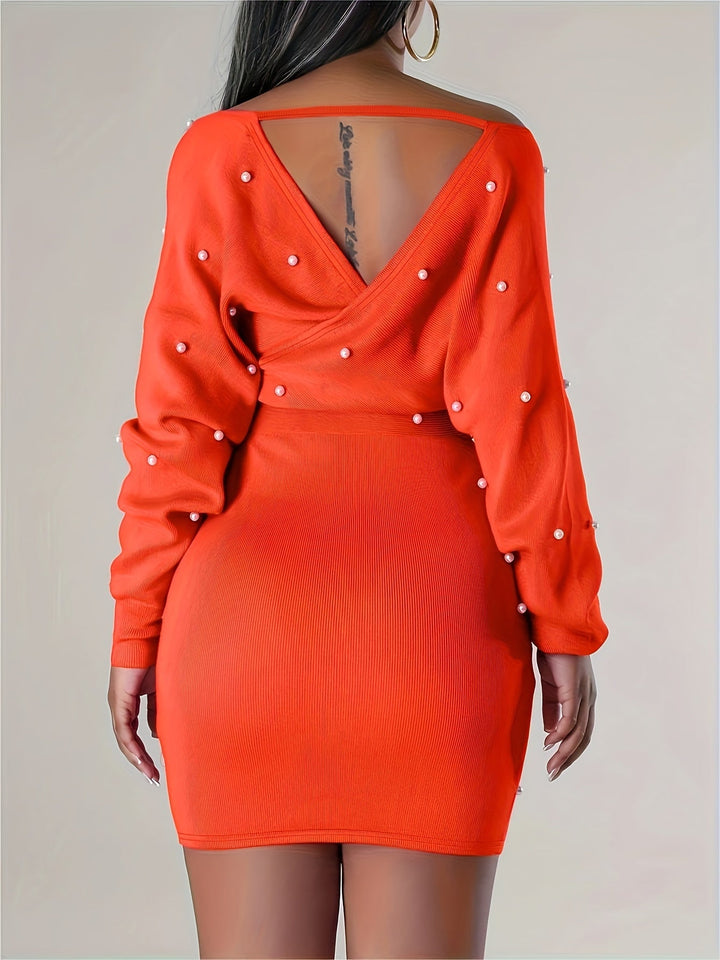 Levoire | Robe Ajustée Avec Perles