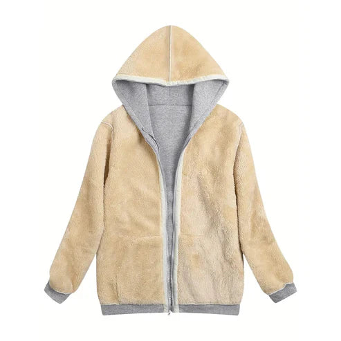 Levoire | Sweat à capuche en fausse fourrure