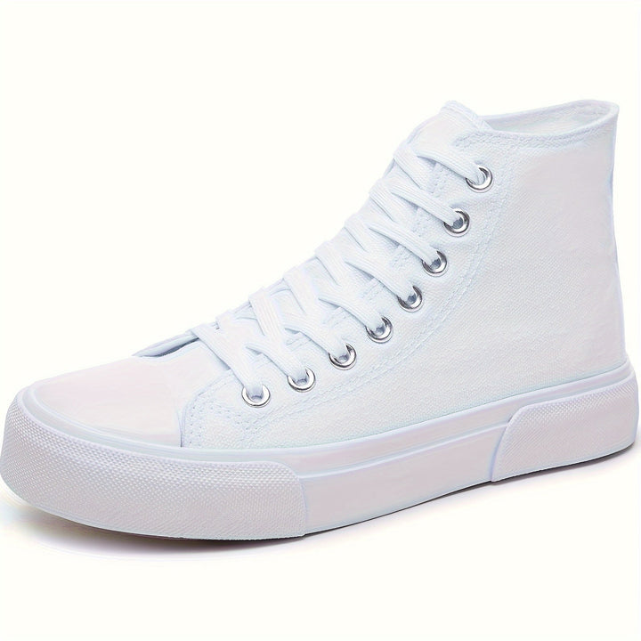 Levoire | Chaussures En Toile Confortables Avec Semelle En Caoutchouc Ensemble Blanc