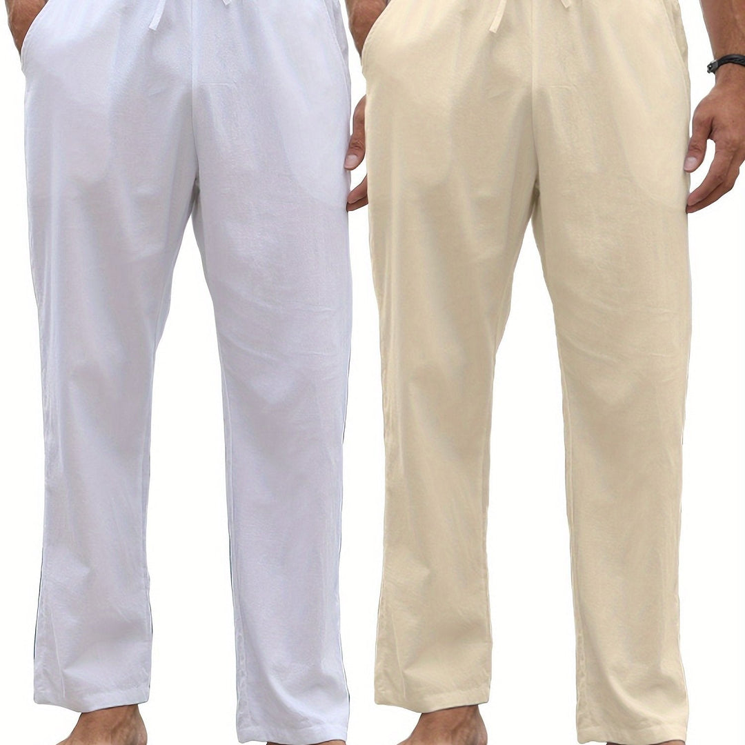 Levoire | Sati 2 Rennon Pantalons En Coton À Nykäys