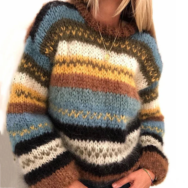 Levoire | Jersey Jacquard Coloré Braun