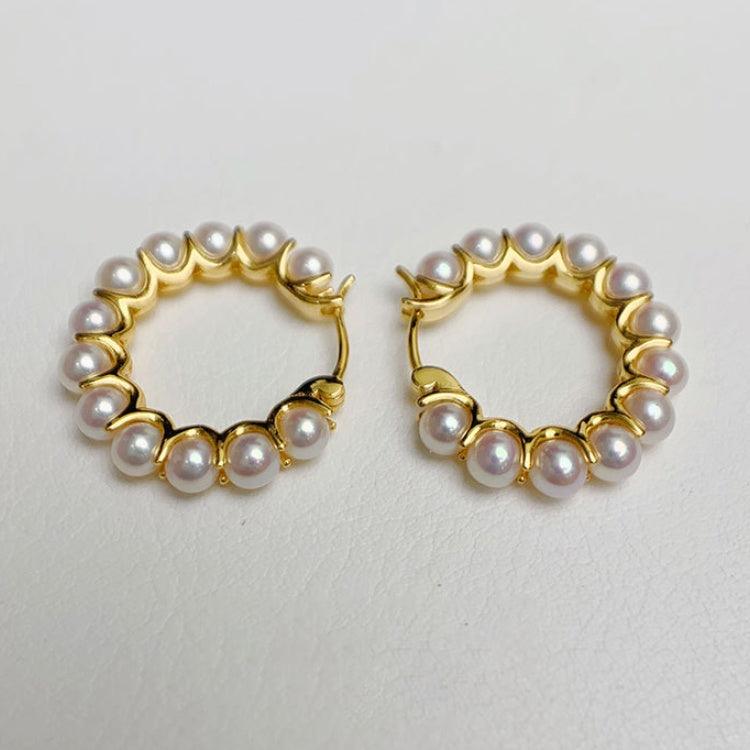 Levoire | Boucles D'Oreilles En Verre De Coquillage Rond