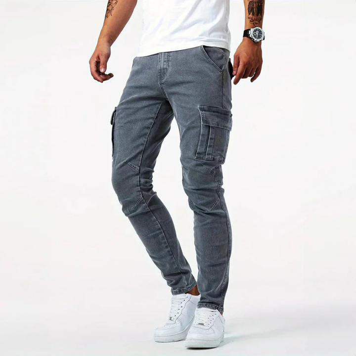 Levoire | Pantalon Cargo Moderne Pour Hommes Gris