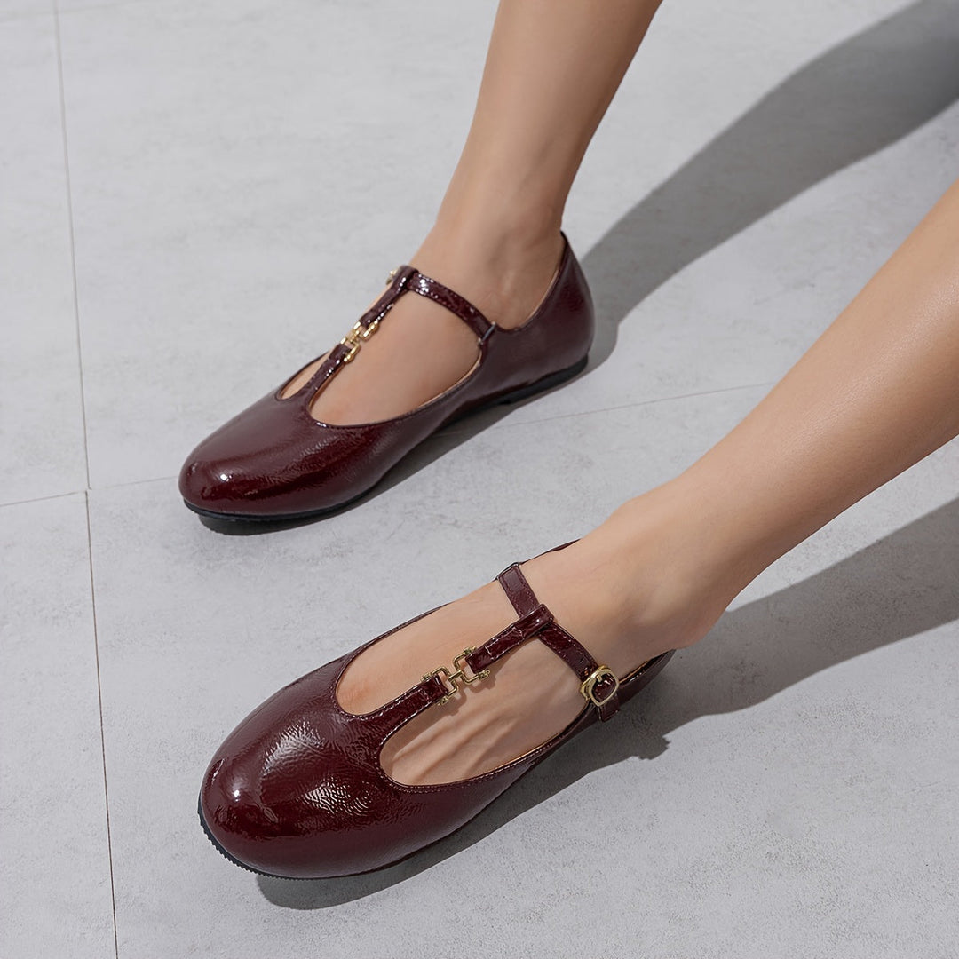 Levoire | Belles Chaussures Rouges Femmes Talon Bas