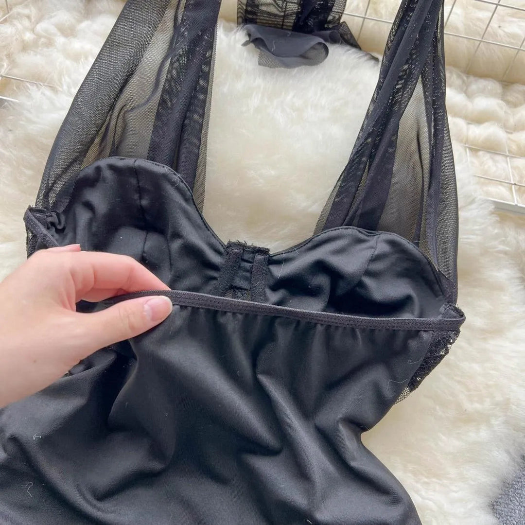 Levoire | Bodycon-String Spaghetti Découpes Vaskileikkaukset