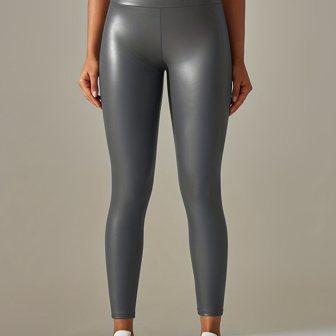Levoire | Pantalons En Cuir Noirs Pour Femmes