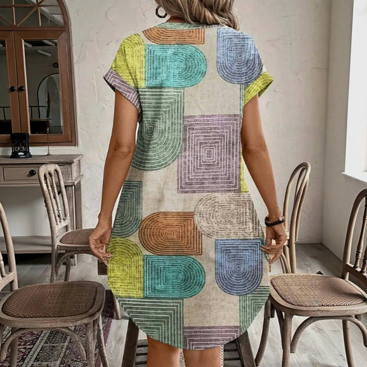 Levoire | Robe Géométrique Chic