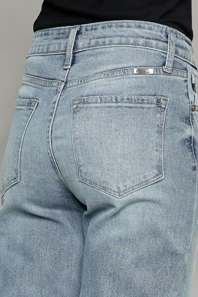 Levoire | Jean Taille Haute Cropped À Ourlet Brut