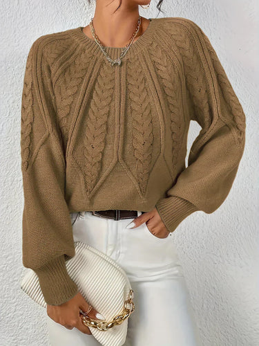 Levoire | Pull En Câble Décontracté Élégant