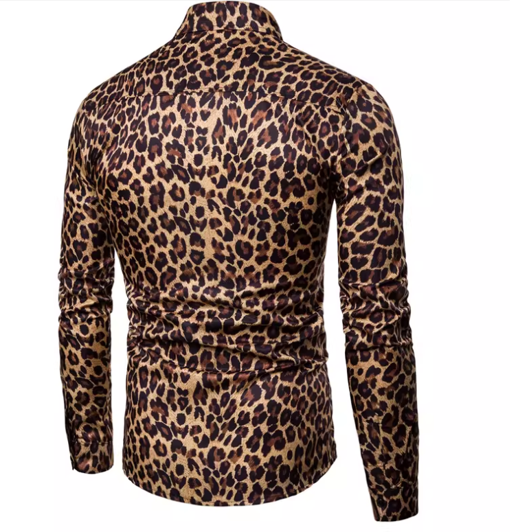 Levoire | Chemise Léopard Manches Longues Homme