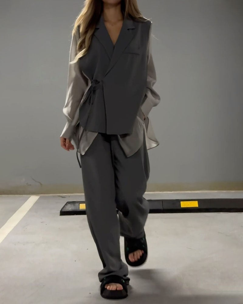 Levoire | Costume Pantalon Élégant Gris