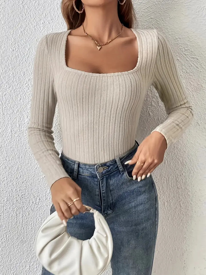 Levoire | Body Pullover À Encolure Carrée