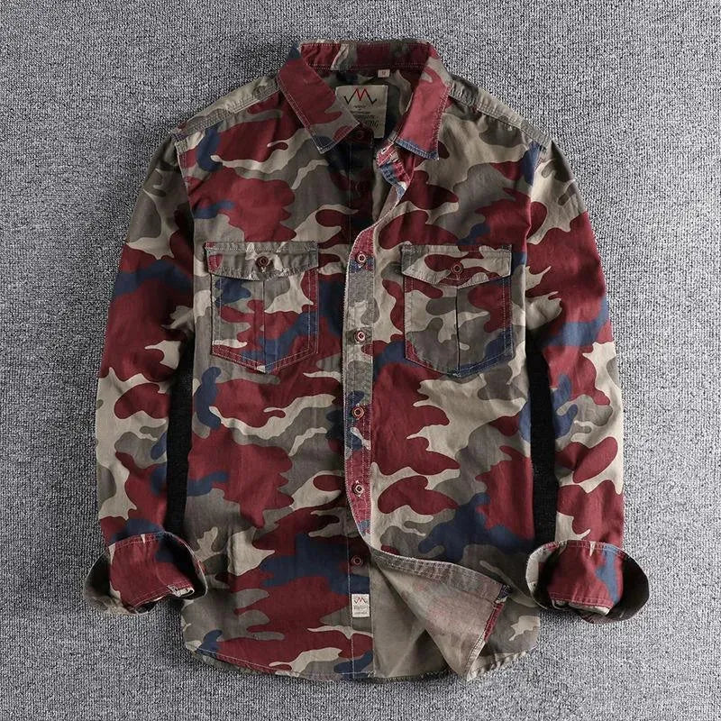 Levoire | T-shirt à manches longues Camouflage