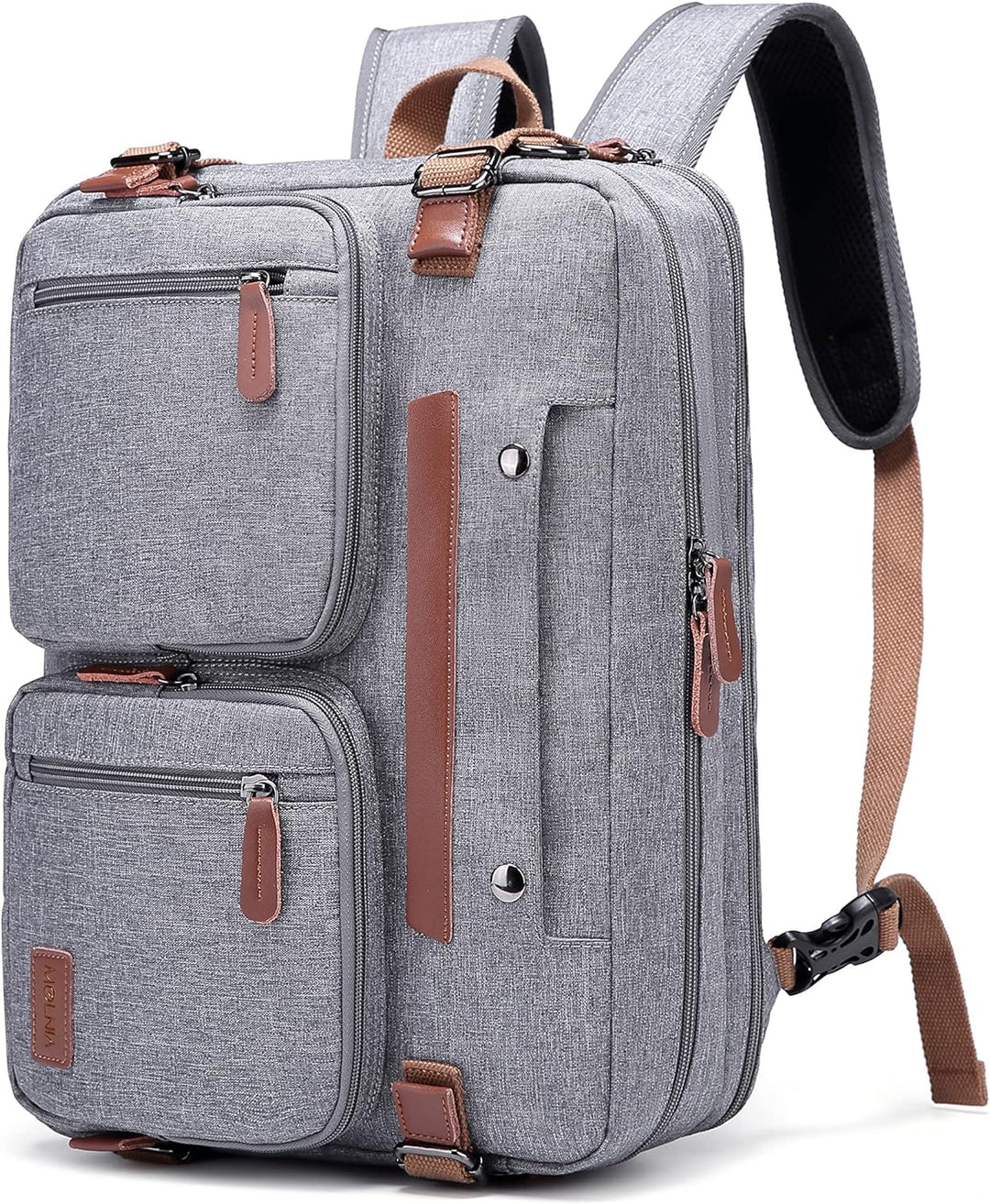 Levoire | Sac Bandoulière 3-En-1 : Vos Indispensables Quotidiens Gris