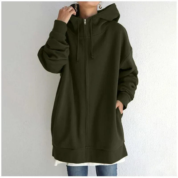 Levoire | Grande Taille Tricot vert de l'armée