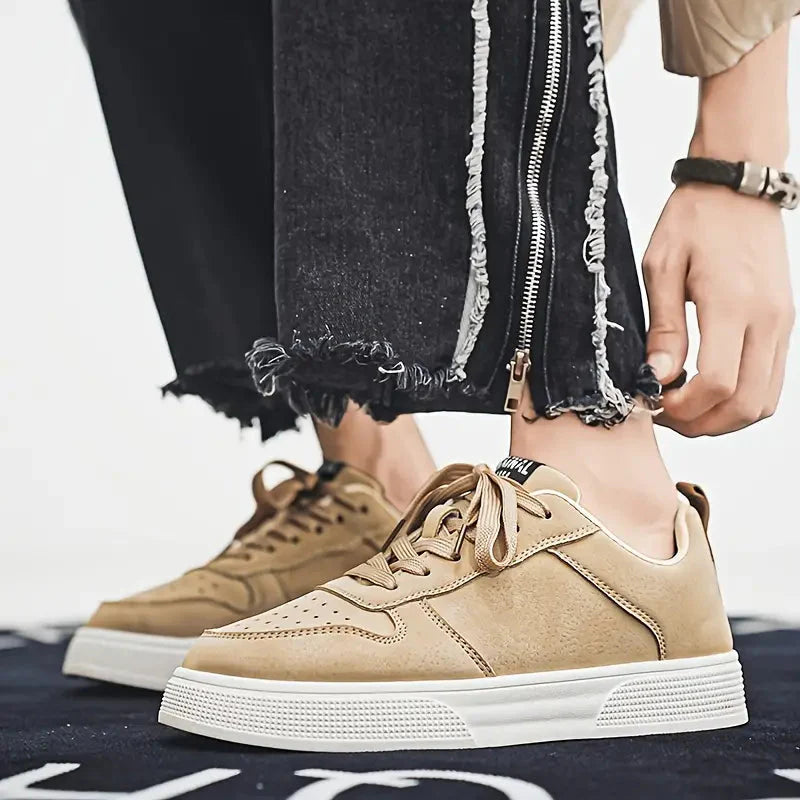 Levoire | Cuir De Mokka Chaussures Pour Hommes