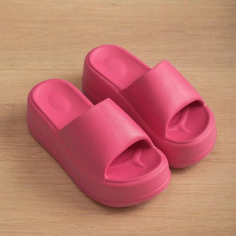 Levoire | Sandales à semelle de 7 cm de hauteur Rosenrot