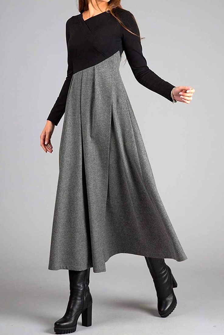 Levoire | Robe Maxi À Manches Longues