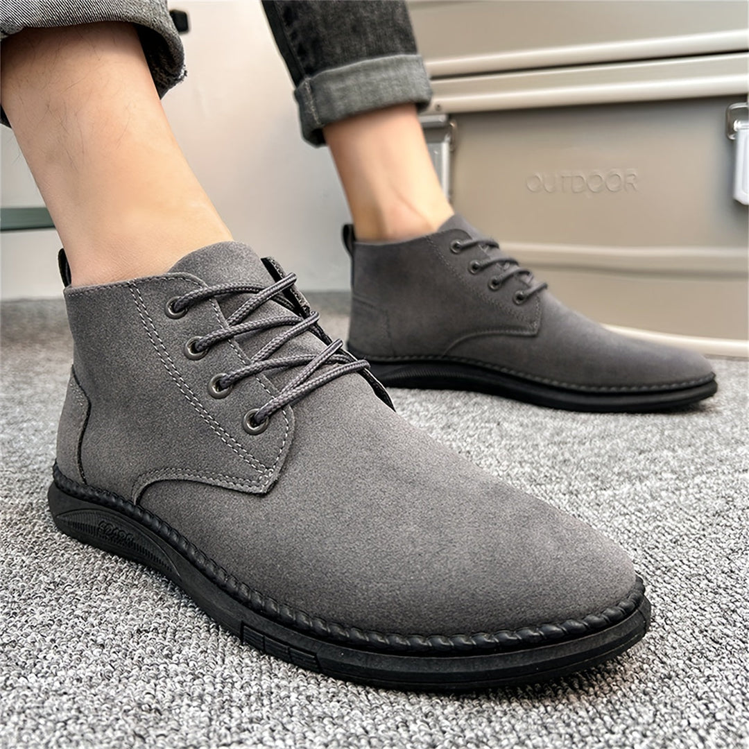 Levoire | Respirant Rennoin Chukka-Bottes gris