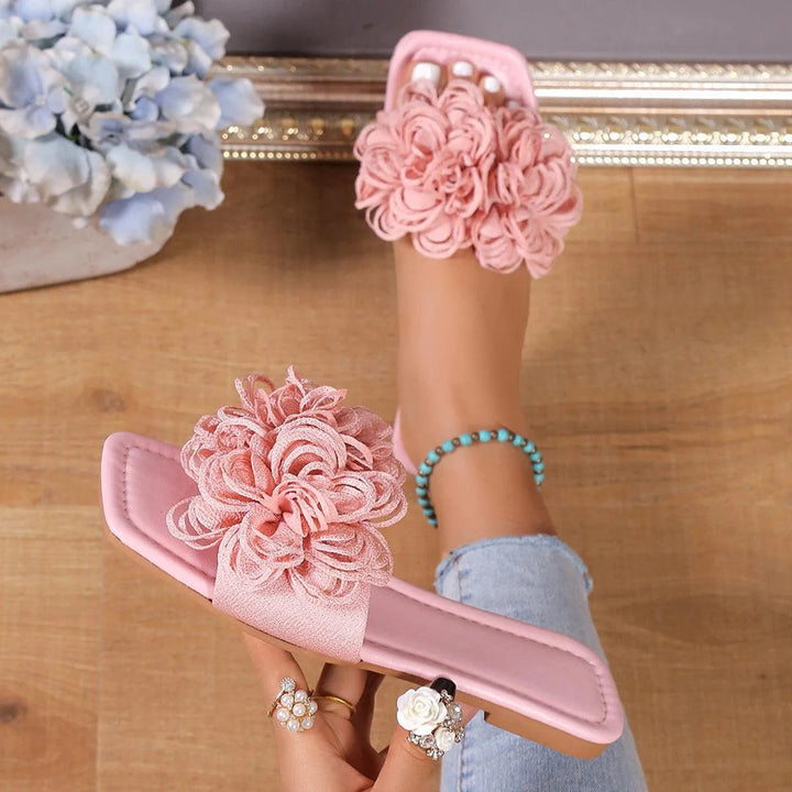 Levoire | Ballerines plates avec des fleurs