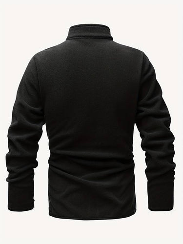 Levoire | Veste Polaire Zippée Longue Chaude À Manches Longues